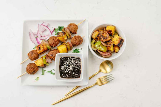 Hawaiian Teriyaki Meatballs