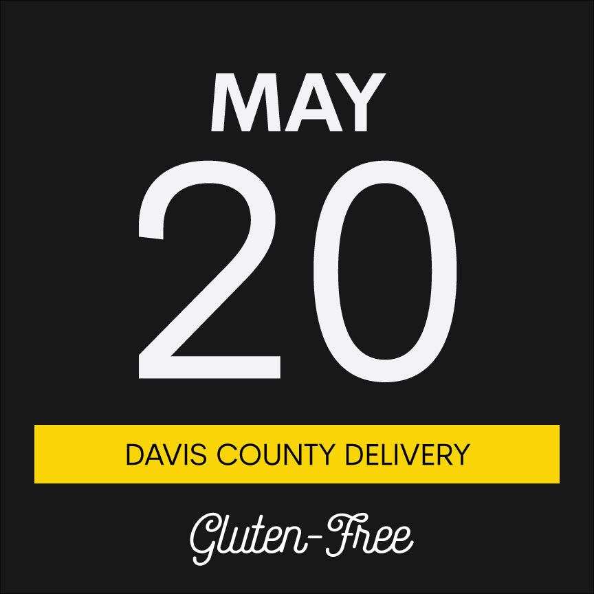 May 20th | Gluten-Free | Davis County