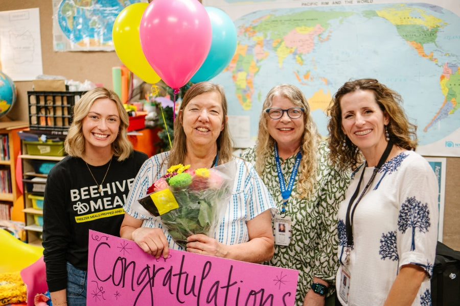 Celebrating Teachers with Meals from Beehive Meals