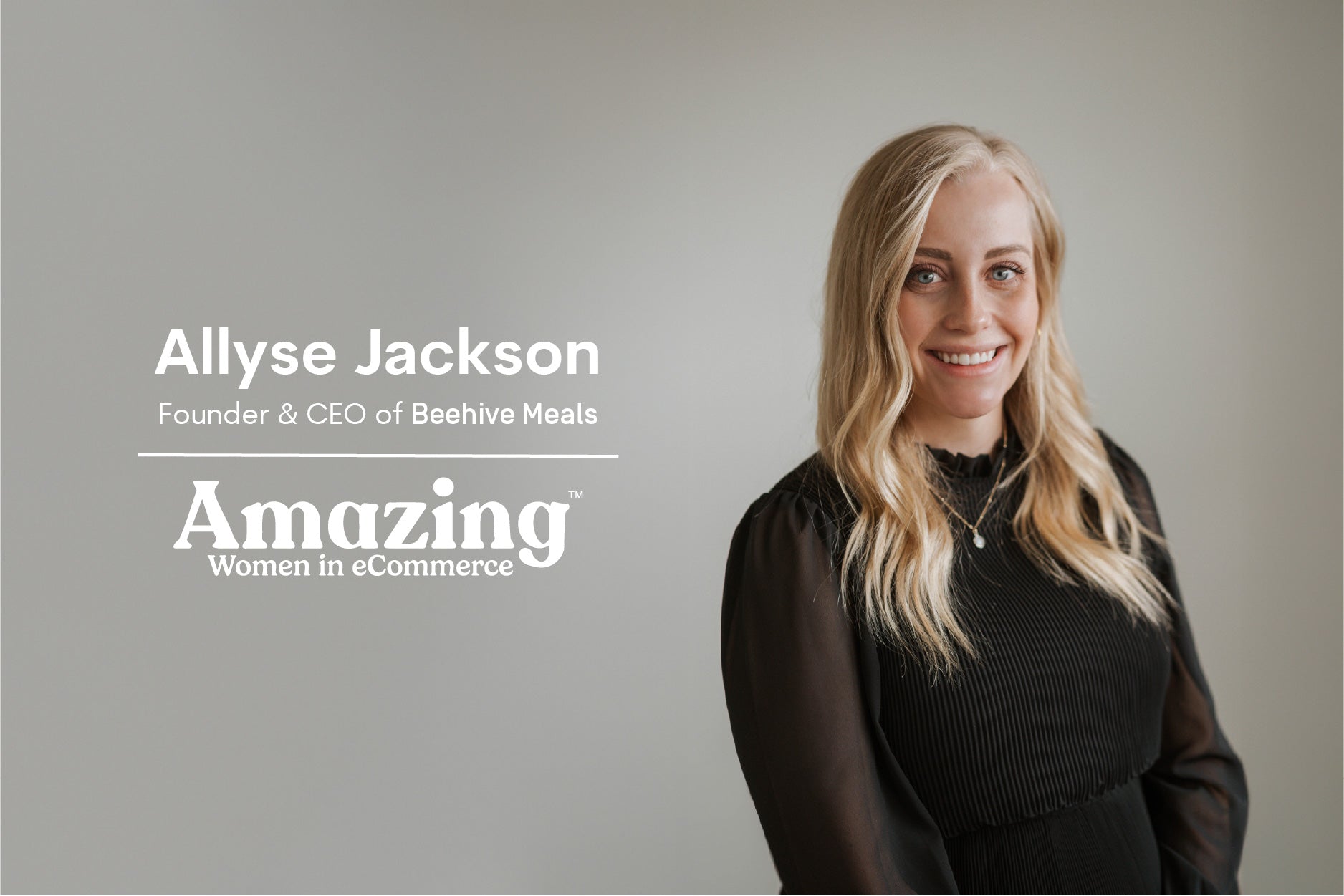 Allyse Jackson Named a 2025 Amazing Woman in eCommerce!