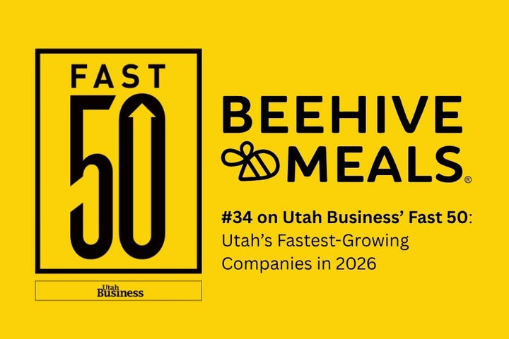 Beehive Meals #34 on Utah Business’ Fast 50!