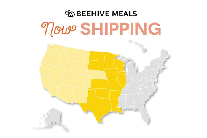 Beehive Meals is Now Shipping to 24 States