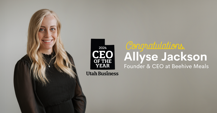 Founder & CEO Allyse Jackson Named 2024 CEO of the Year by Utah Business