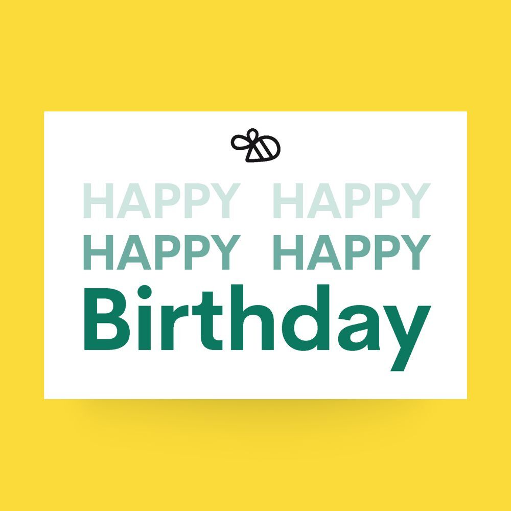 Happy Birthday Gift Box
