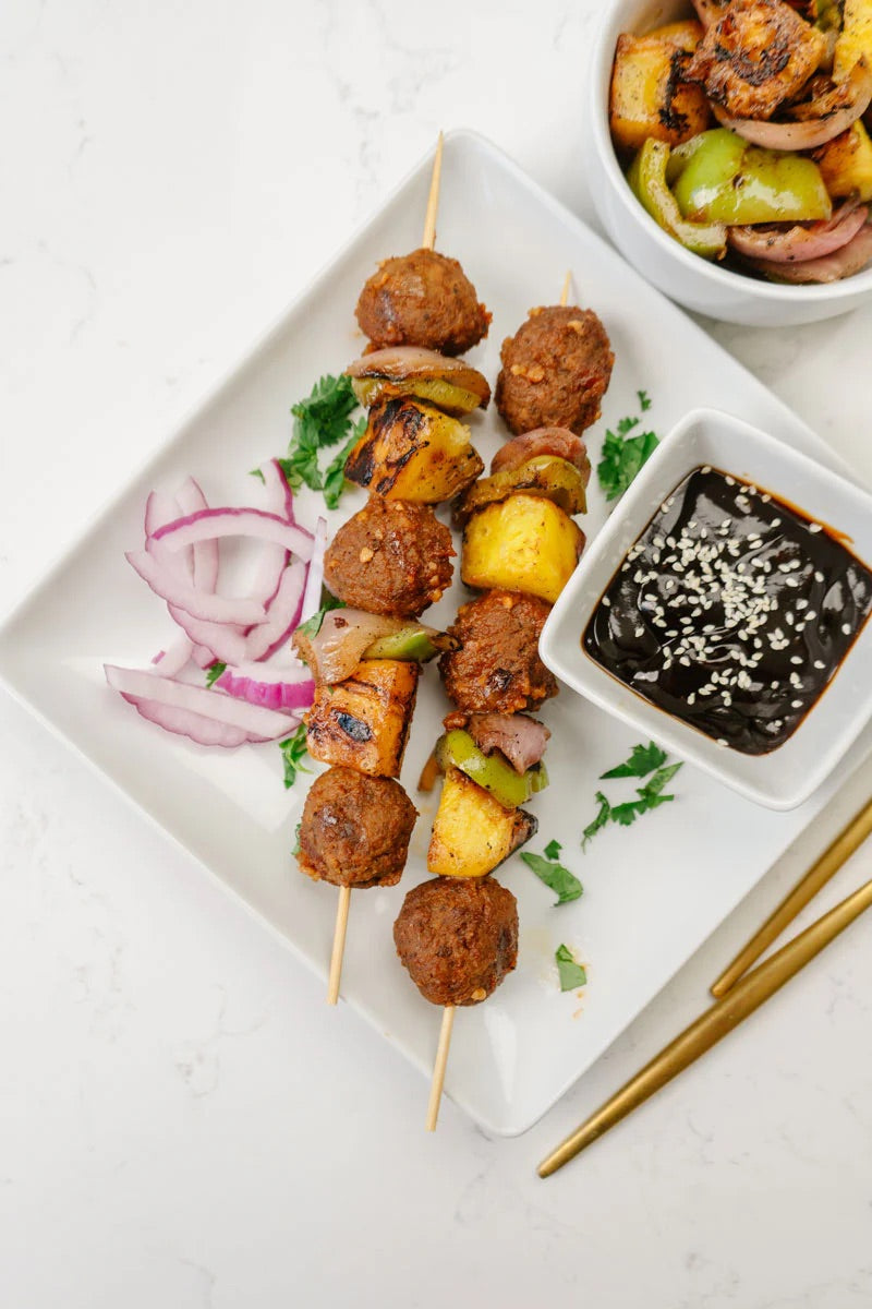 Hawaiian Teriyaki Meatballs