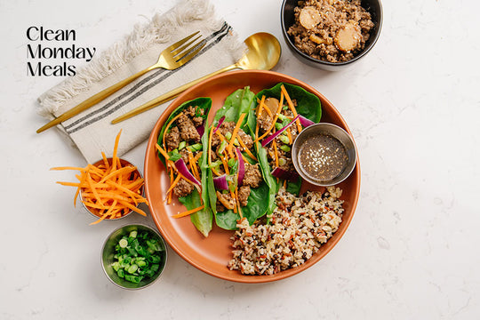 Asian Beef Lettuce Wraps (Clean Monday Meals)