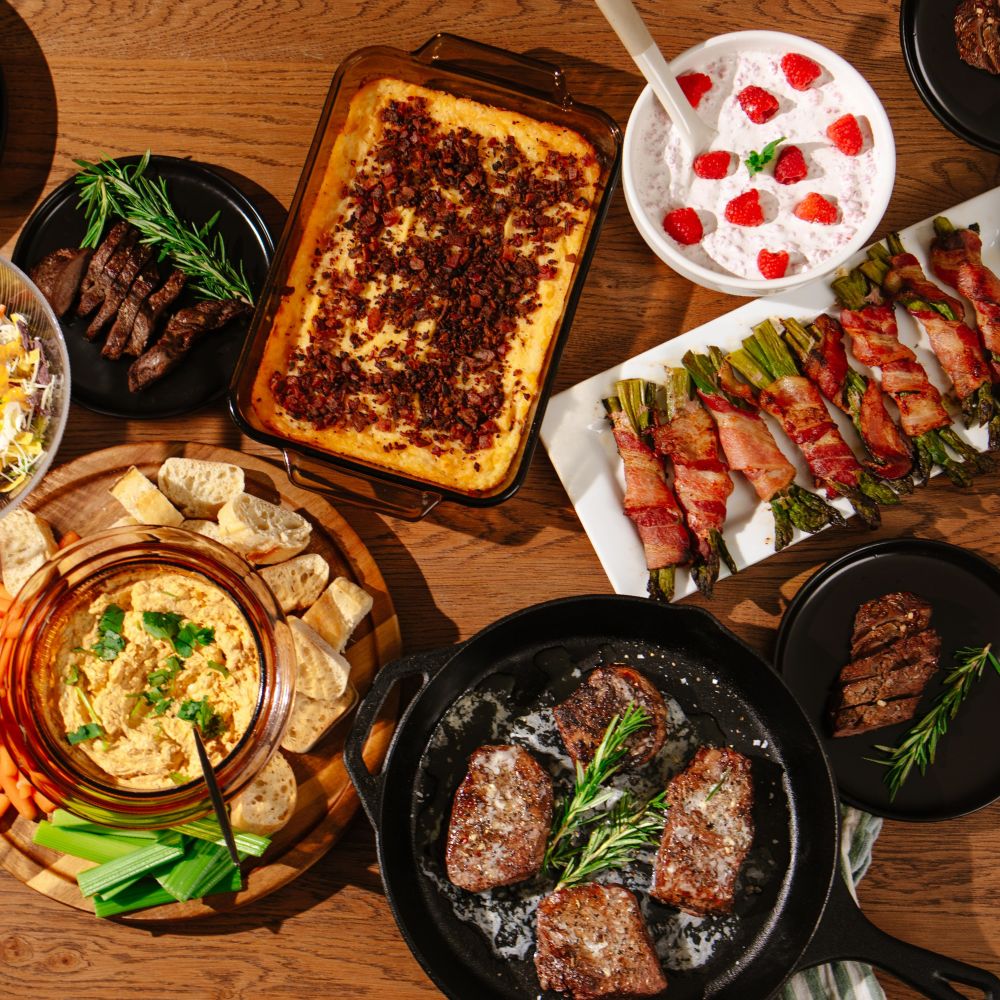 Photo of Beehive Meals Father's Day Dinner on a Table
