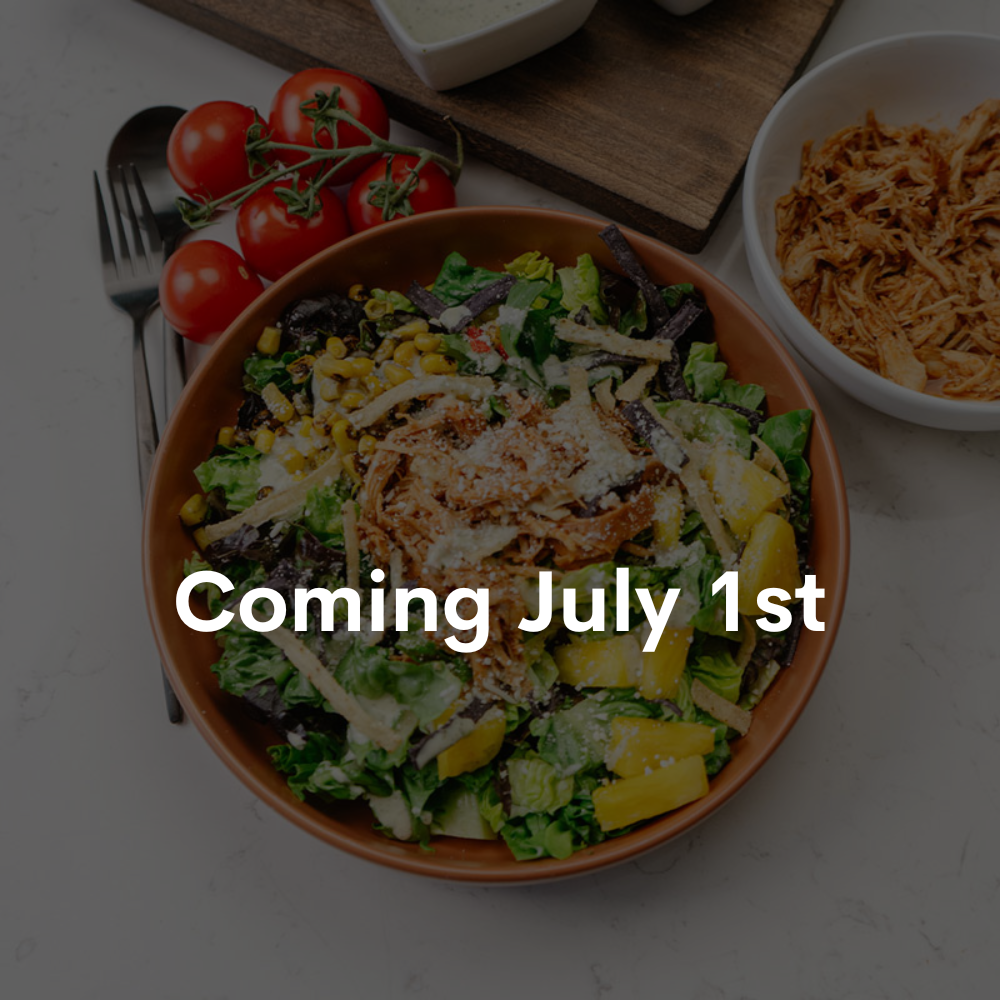 July Menu