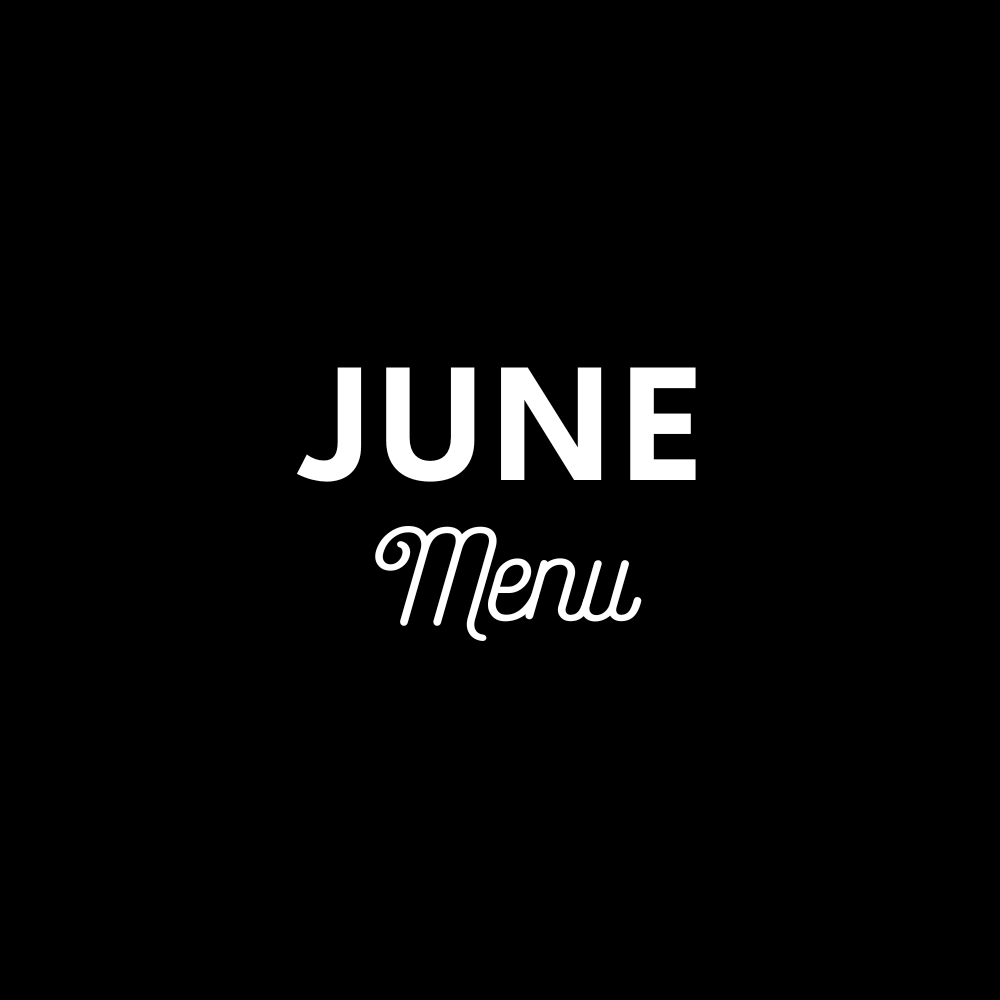 June Menu