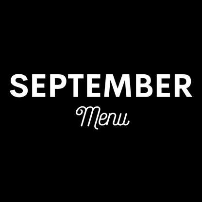 September Menu