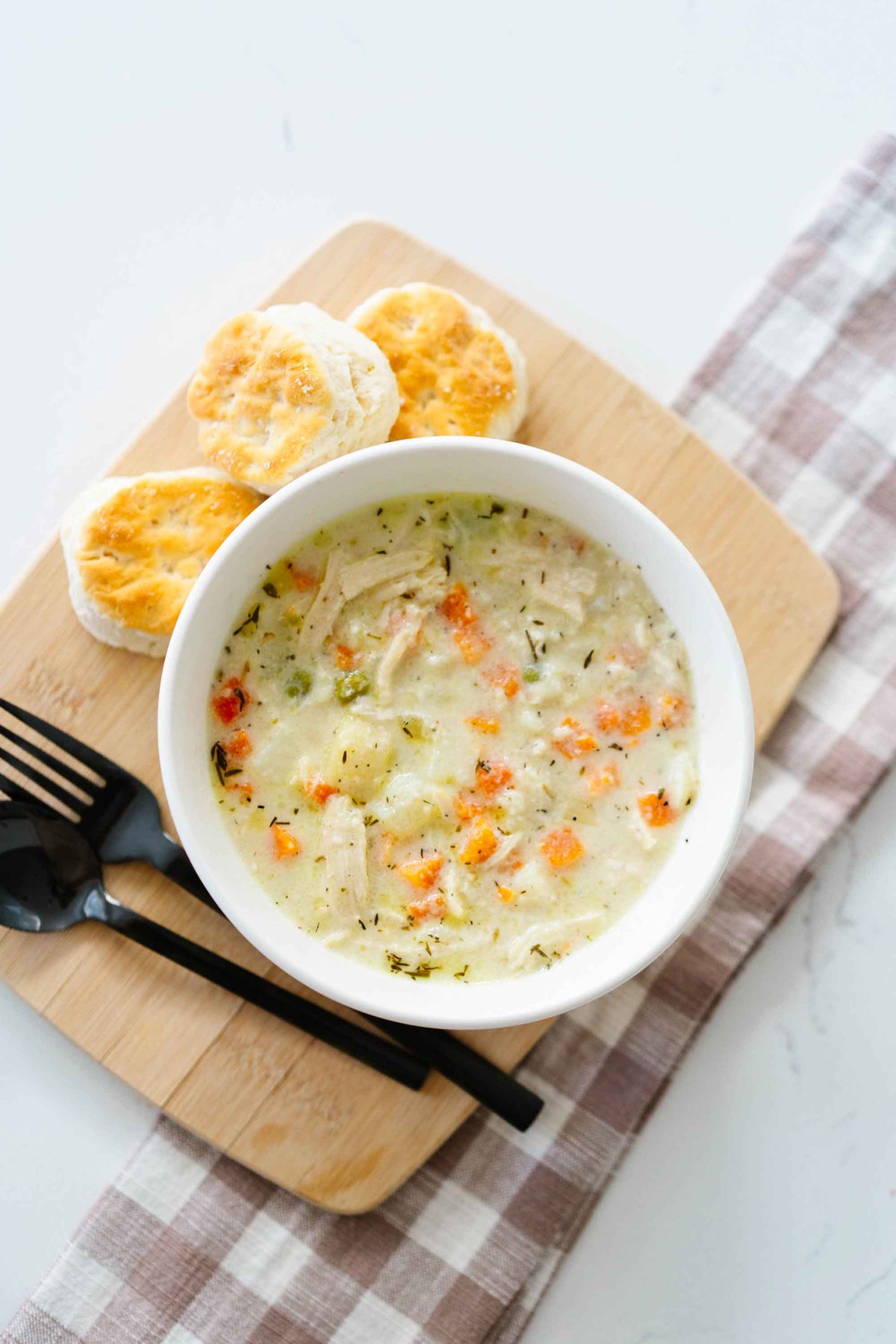 Chicken Pot Pie Soup