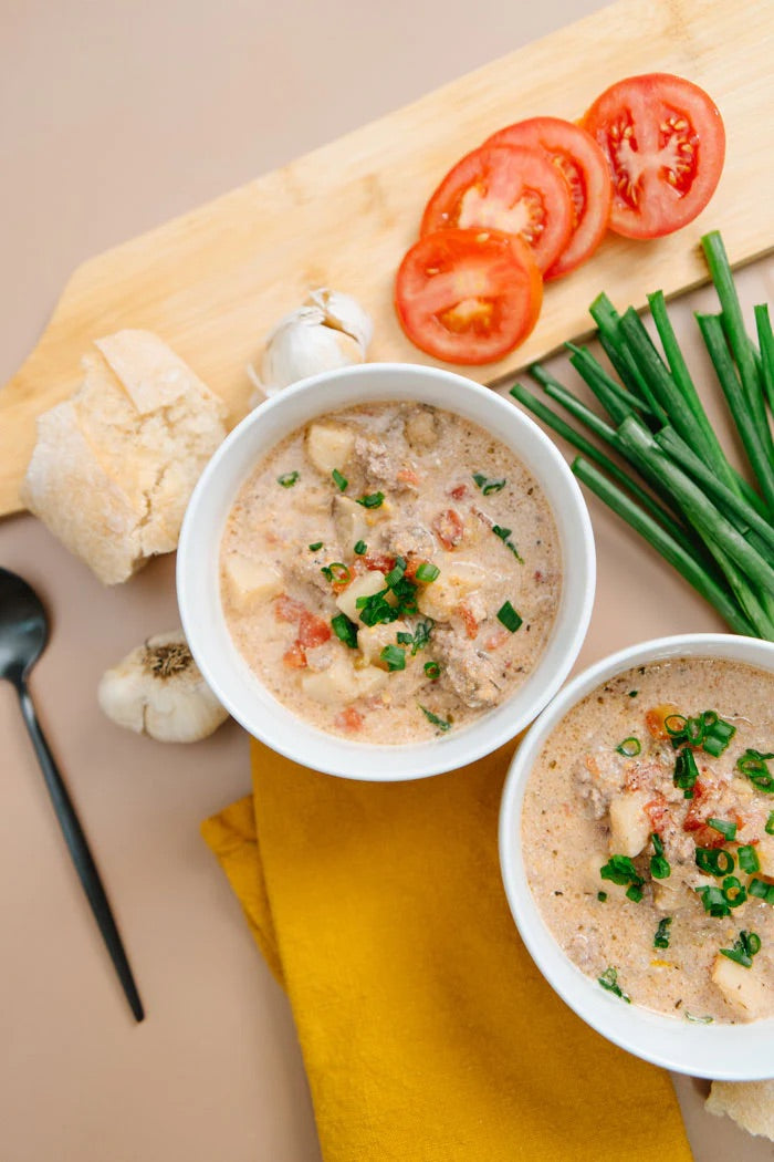 Cheeseburger Soup