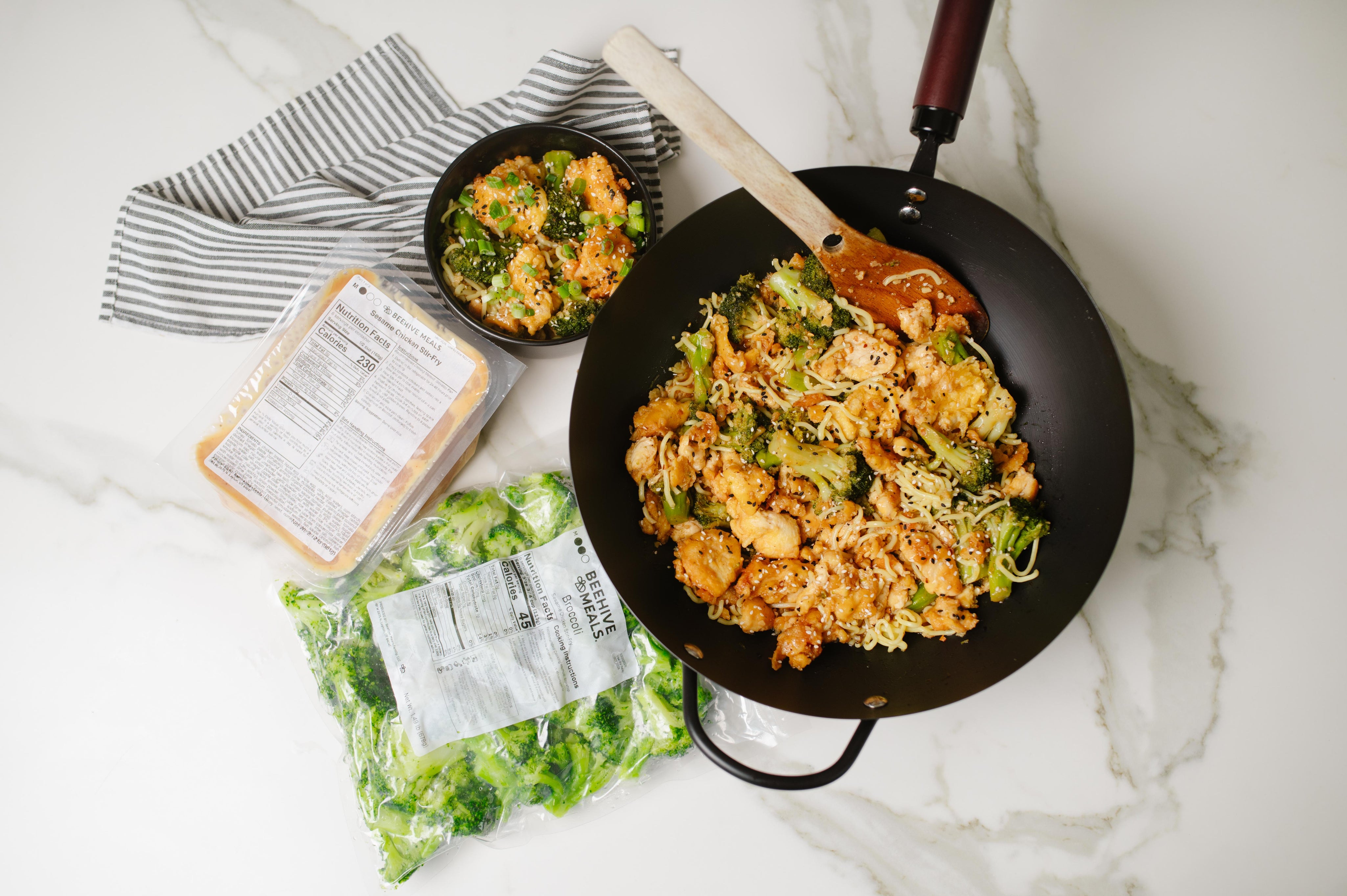 Sesame Chicken Stir-Fry