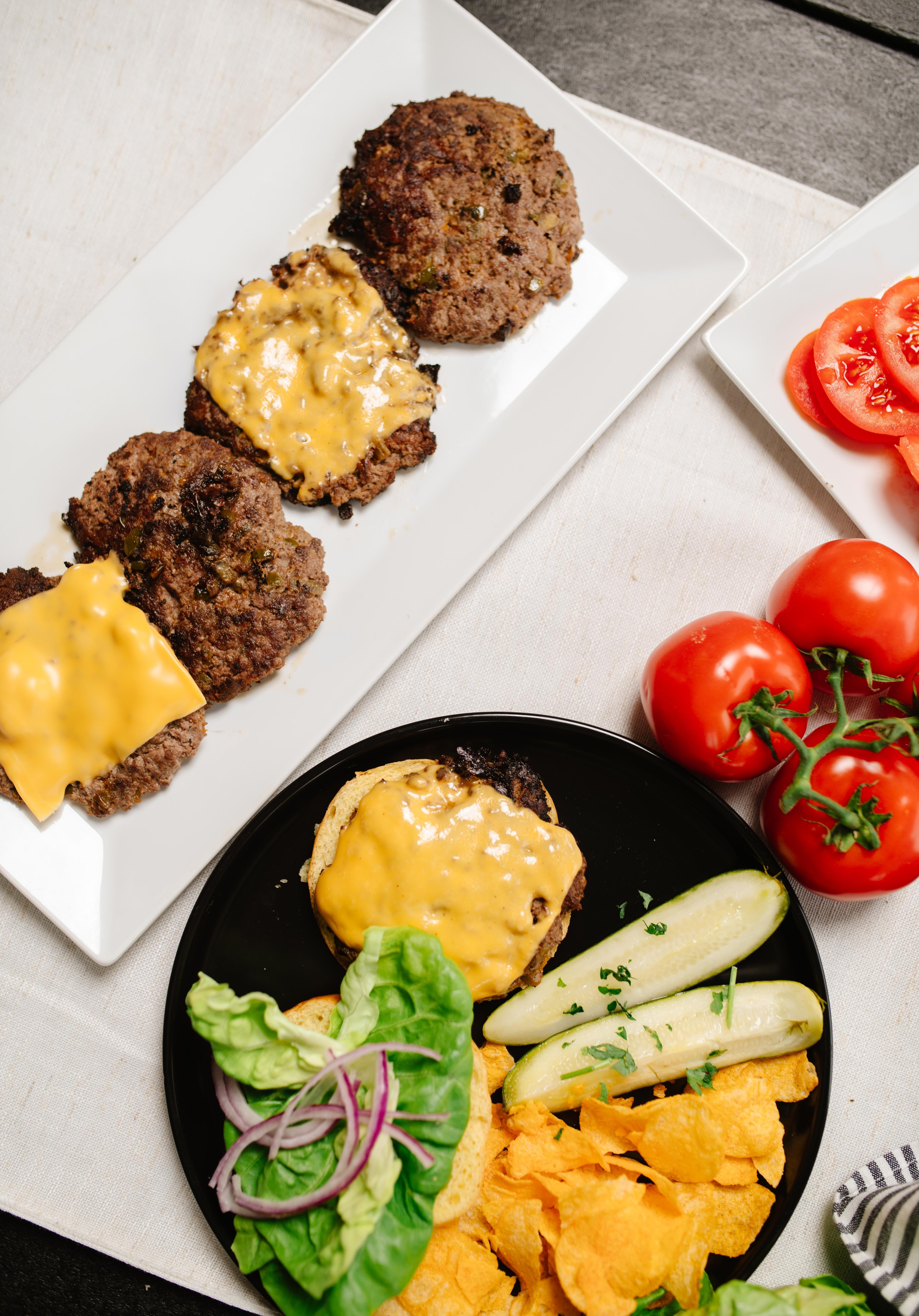 Jalapeno Cheddar Smash Burgers